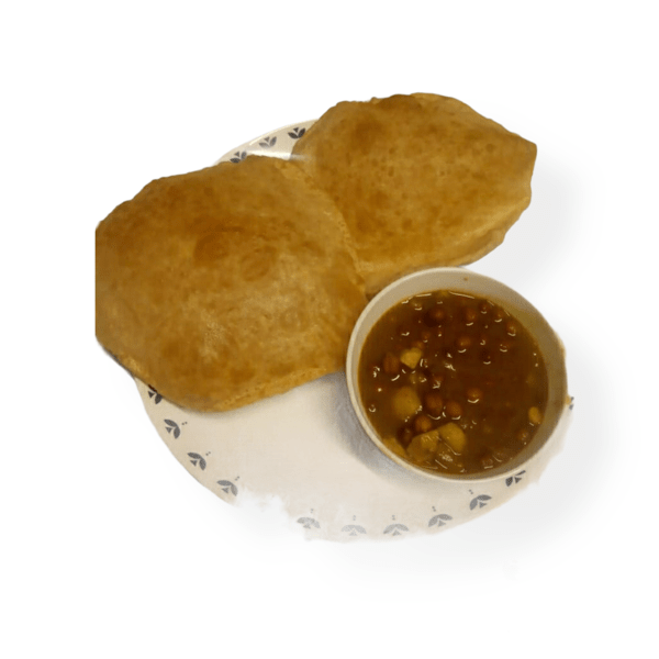 Puri with Chana